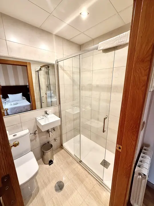 Baño reformado con ducha